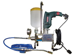 Máy bơm keo