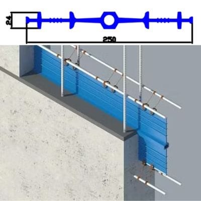BĂNG CẢN NƯỚC PVC O200 3 pvc waterstop o200