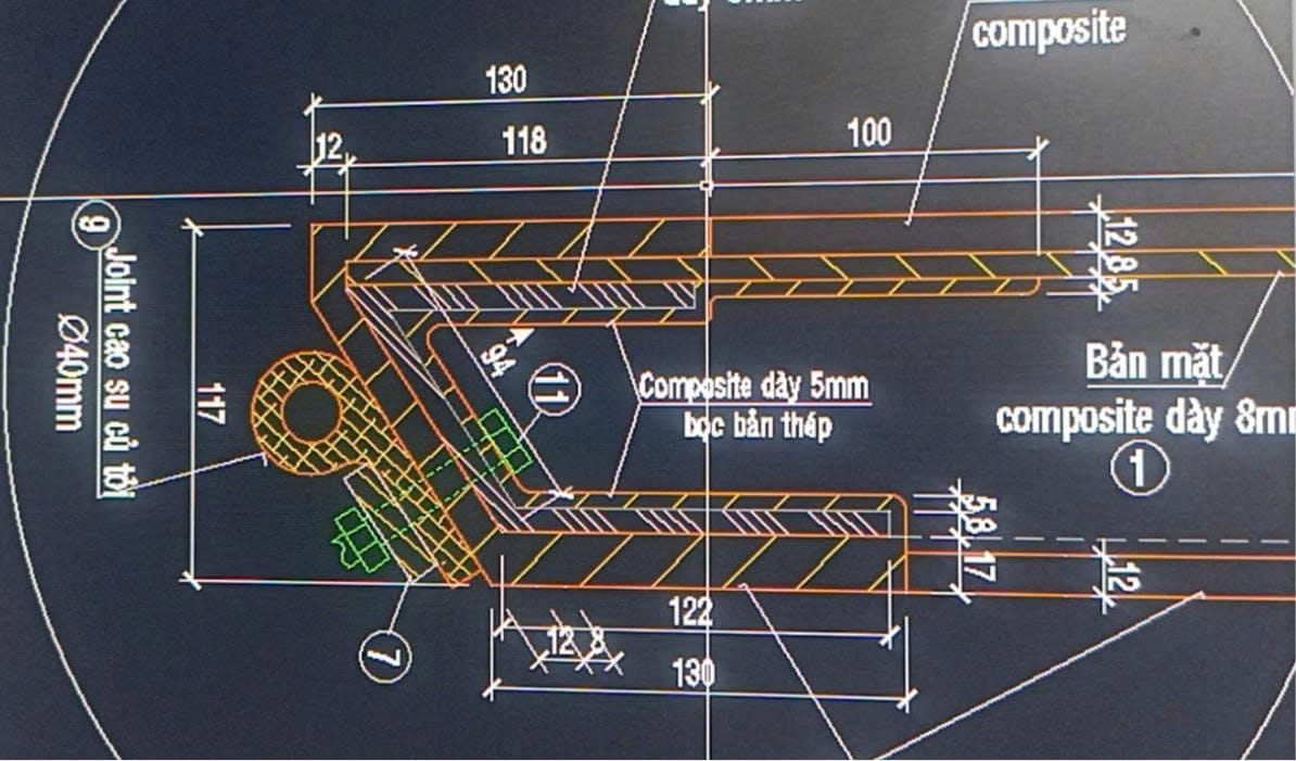 Gioăng cao su củ tỏi P40 4 Joint củ tỏi P40