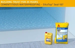 Sikatop Seal 109 | Chống thấm 2 thành phần xi măng polymer 2 thi cong sikatop seal 109