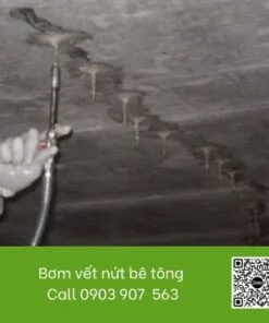 TCK 1400, keo bơm vết nứt bê tông, keo epoxy bơm vết nứt, keo trám đường nứt bê tông