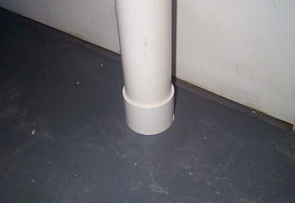 Chống thấm cổ ống xuyên sàn bằng Acofill M50