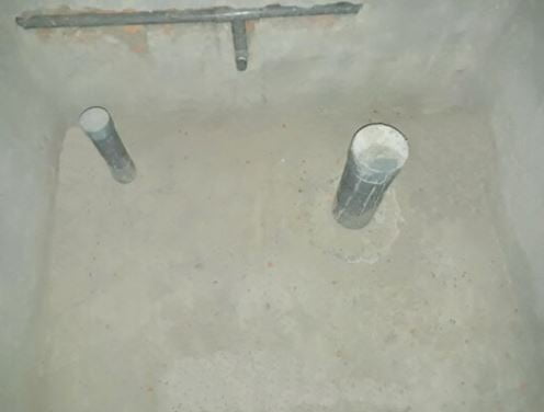 Chống thấm cổ ống xuyên sàn