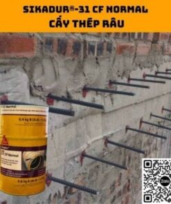 Sikadur 31 CF Normal keo cấy cốt thép 4 sikadur 31 cf normal, Sikadur 31 CF, keo khoan cấy thép, keo dán bê tông cốt thép, khoan cấy thép