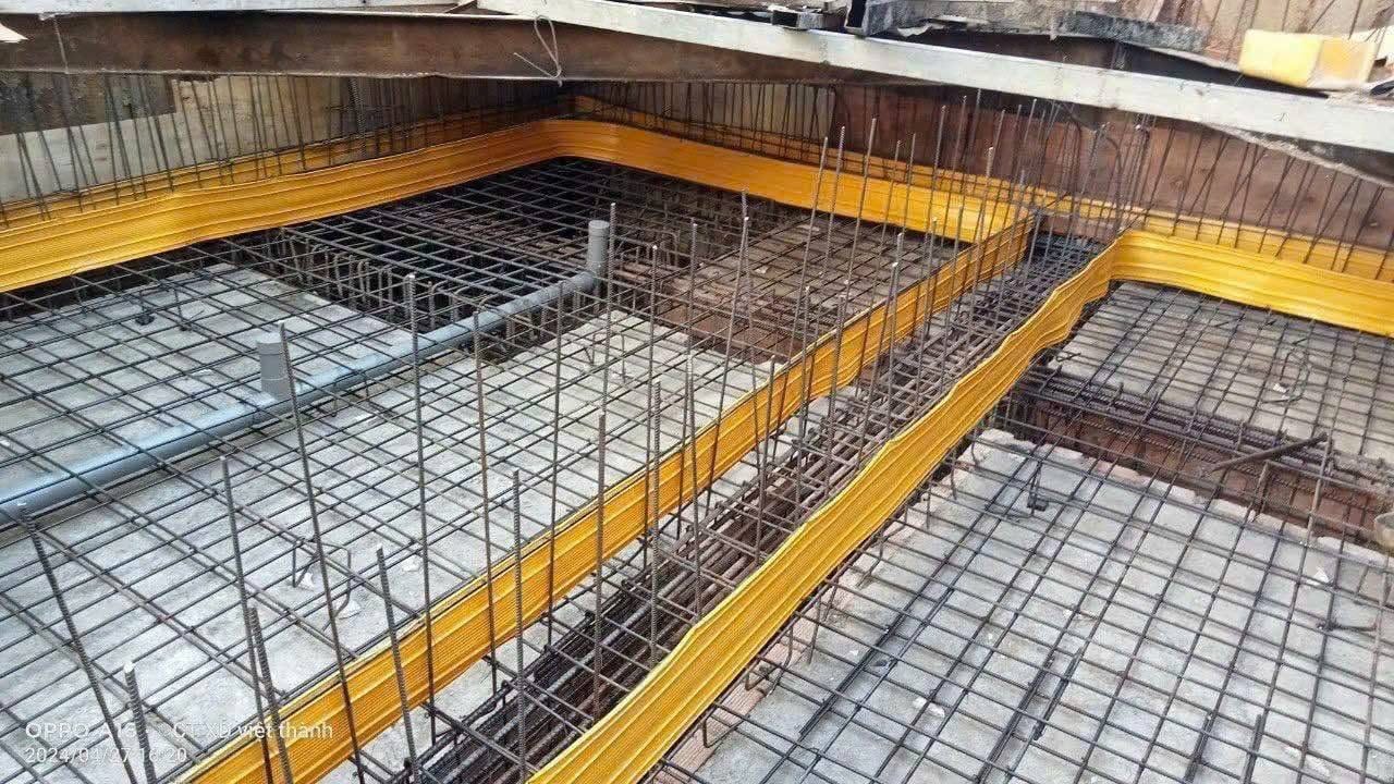 Băng cản nước PVC là gì? Công dụng và ứng dụng trong chống thấm công trình 3 băng cản nước pvc là gì